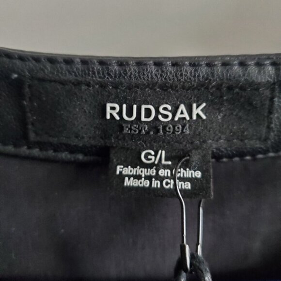 Rudsak Black Sofia Romper Size L - Picture 7 of 12